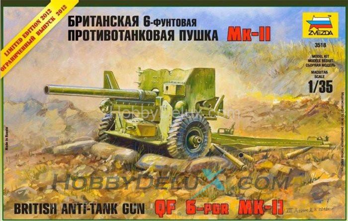 Британская 6-фунтовая противотанковая пушка Мк-II ZV3518