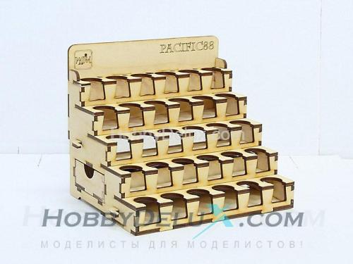 Органайзер под краску на 30 баночек 23 мм. 1 шт.