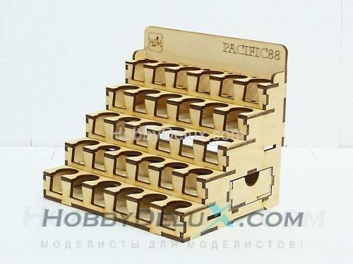 Органайзер под краску на 30 баночек 23 мм. 1 шт.