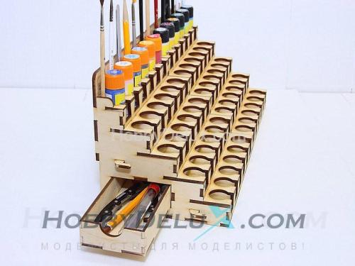 Органайзер под краску на 30 баночек 23 мм. 1 шт.