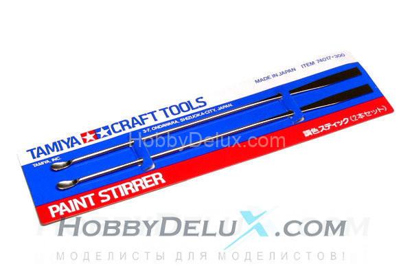 Ложка+шпатель (2штуки) для смешивания красок 74017