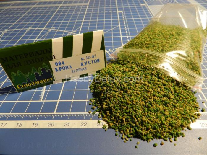 Крона кустов (зеленая) SM004