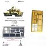 Набор фототравления для Т-90МС. Сетки МТО и забашенная корзина МД035307
