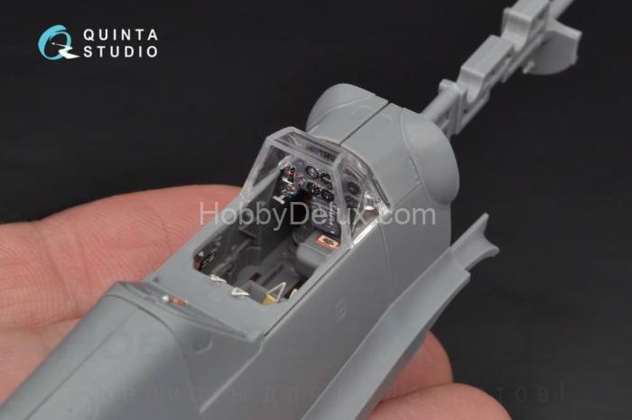 3D Декаль интерьера кабины Bf 109G-6 для модели Tamiya QD48103
