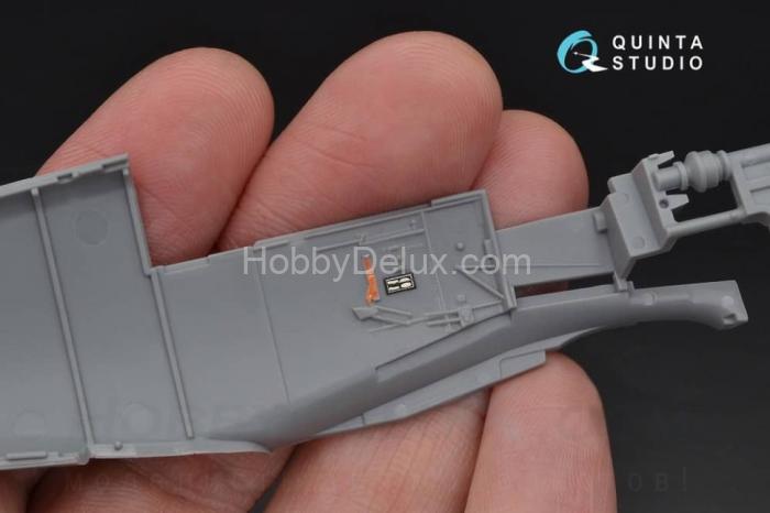 3D Декаль интерьера кабины Bf 109G-6 для модели Tamiya QD48103