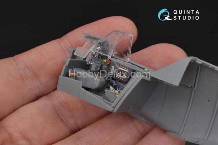 3D Декаль интерьера кабины Bf 109G-6 для модели Tamiya QD48103