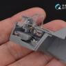 3D Декаль интерьера кабины Bf 109G-6 для модели Tamiya QD48103