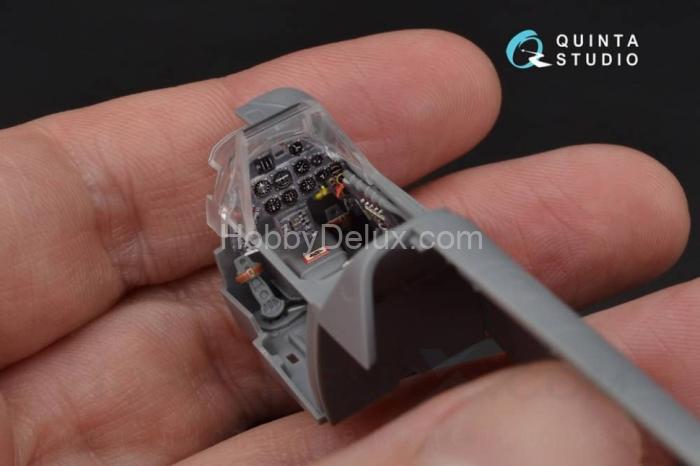 3D Декаль интерьера кабины Bf 109G-6 для модели Tamiya QD48103