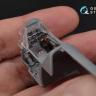 3D Декаль интерьера кабины Bf 109G-6 для модели Tamiya QD48103