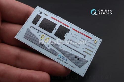 3D Декаль интерьера кабины A-10C для модели Трубач