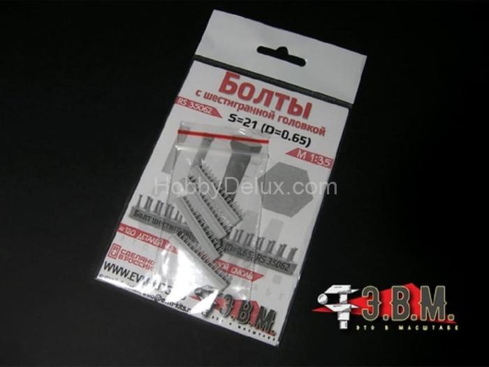 Болт шестигранный S - 21 (D =  0,65 мм) RS35062