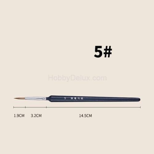 Профессиональная элитная кисть (волк) №5