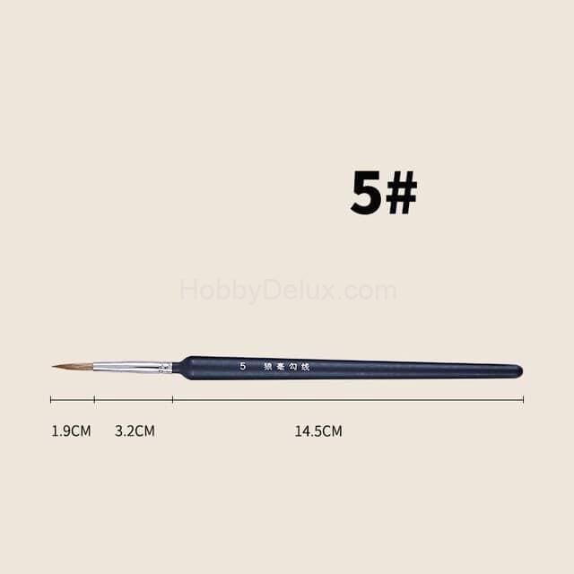 Профессиональная элитная кисть (волк) №5 B-008-5