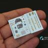 3D Декаль интерьера кабины Bf 109G-6 для модели Звезда QD48104