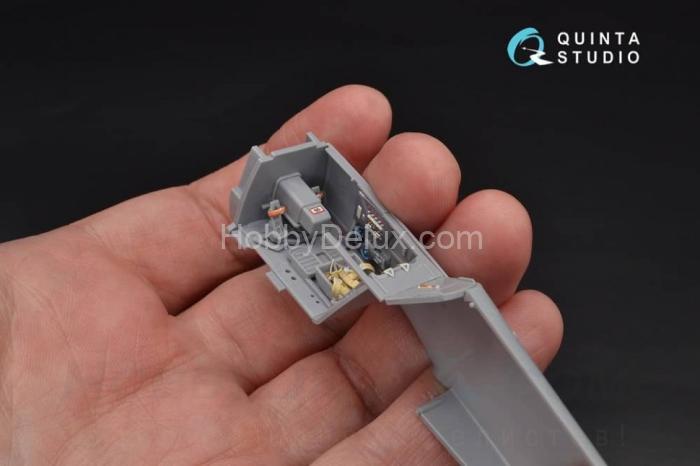 3D Декаль интерьера кабины Bf 109G-6 для модели Звезда QD48104