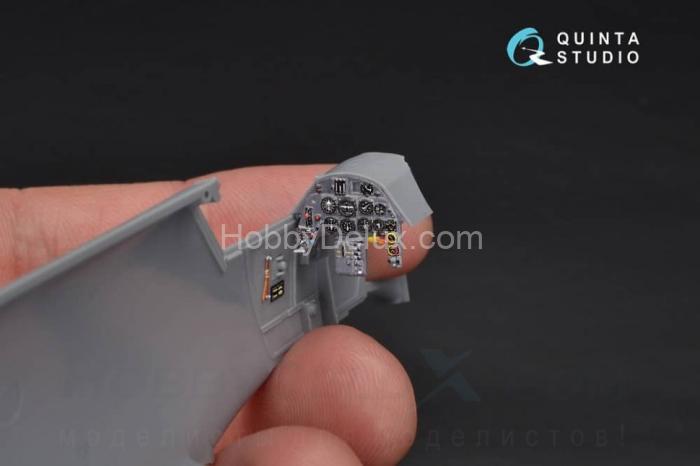 3D Декаль интерьера кабины Bf 109G-6 для модели Звезда QD48104