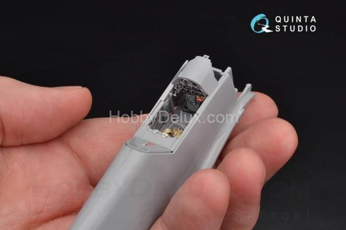 3D Декаль интерьера кабины Bf 109G-6 для модели Звезда QD48104