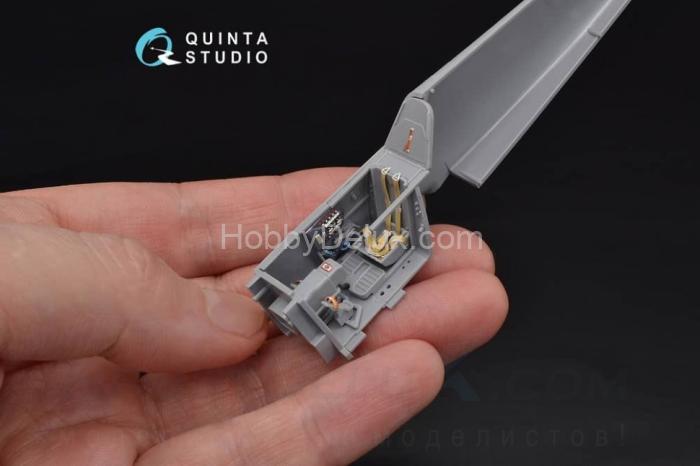 3D Декаль интерьера кабины Bf 109G-6 для модели Звезда QD48104