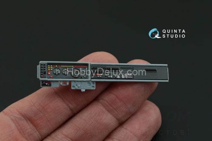 3D Декаль интерьера кабины для семейства КАМАЗ 5350 Мустанг для модели Звезда QD35003