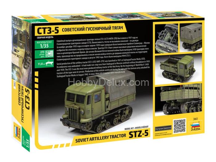 Советский гусеничный тягач СТЗ-5 ZV3663