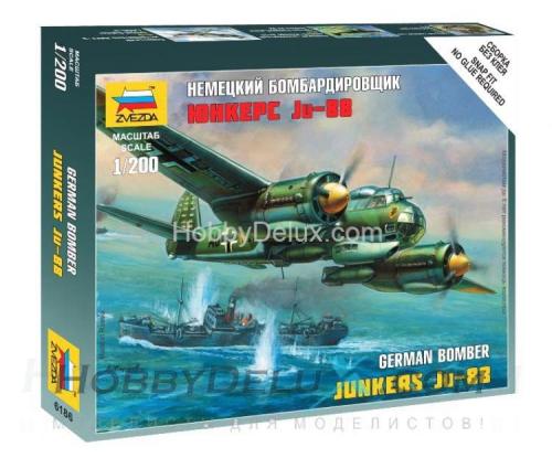 Немецкий бомбардировщик Ju-88 A4