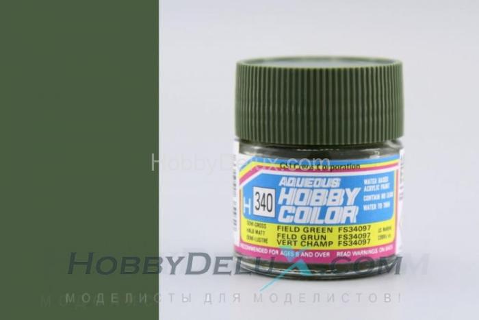 Краска акриловая Hobby Color - H340 FS34097 Field Green H340