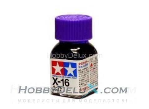 Краска эмалевая Tamiya - X-16 Purple 80016