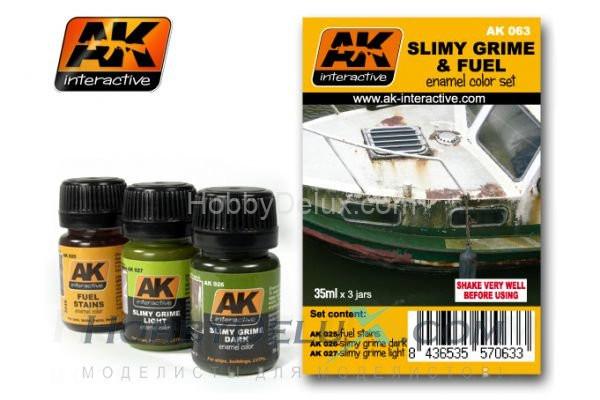 SLIMY GRIME AND FUEL SET AK-063