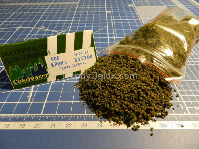 Крона кустов (темно-зеленая) SM006