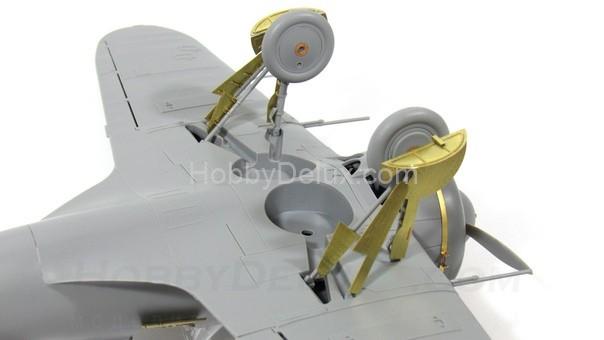 Фототравление для И-16 тип 24/28 экстерьер МД032203