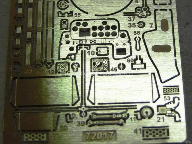 Набор для деталировки сборной модели Ла-5ФН GON72017