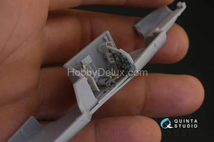 3D Декаль интерьера кабины Bf 109C/D для модели Modelsvit QD48105