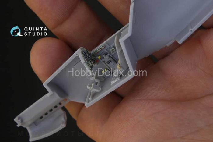 3D Декаль интерьера кабины Bf 109C/D для модели Modelsvit QD48105