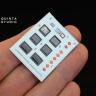 3D Декаль интерьера кабины для Тайфун-К для модели Звезда QD35005
