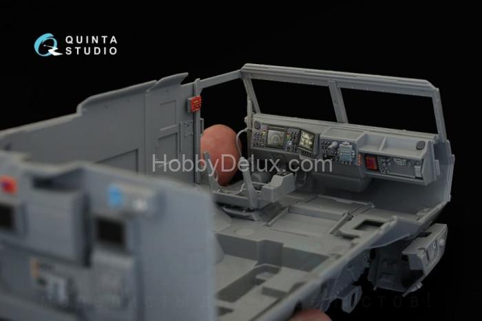 3D Декаль интерьера кабины для Тайфун-К для модели Звезда QD35005