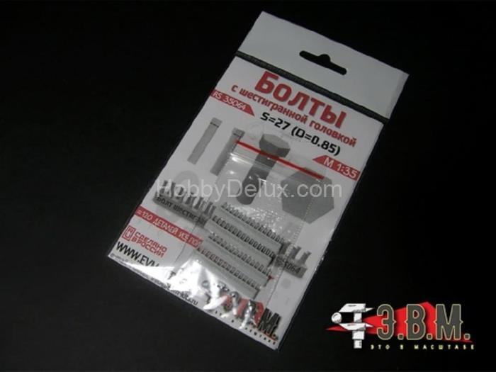 Болт шестигранный S - 27 (D = 0,85 мм) RS35064