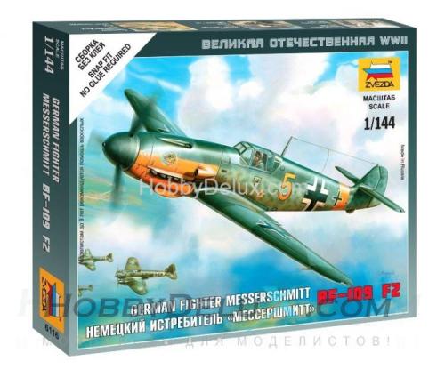 Немецкий истребитель Мессершмитт BF-109F2
