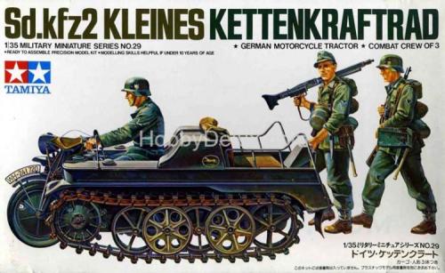 Tamiya 35029 Sd.Kfz. 2 Kleines Kettenkraftrad