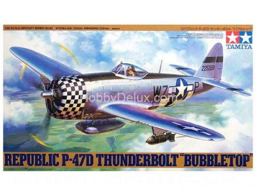 Американский истребитель P-47D Thunderbolt "Bubbletop"