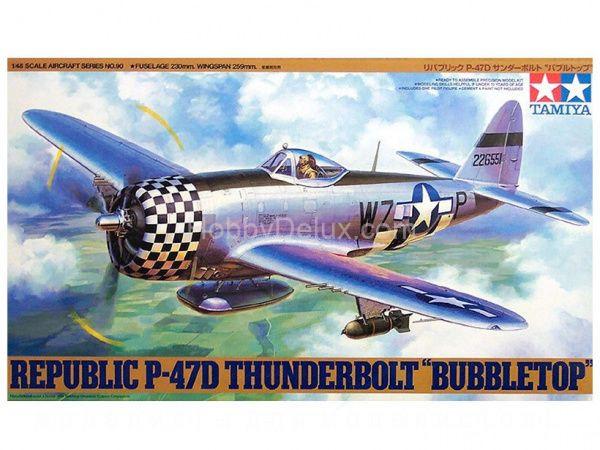Американский истребитель P-47D Thunderbolt "Bubbletop" 61090