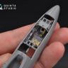 3D Декаль интерьера кабины He-162 для модели Tamiya QD48106