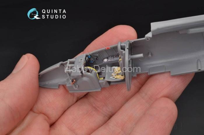 3D Декаль интерьера кабины He-162 для модели Tamiya QD48106