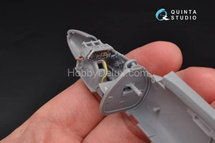 3D Декаль интерьера кабины He-162 для модели Tamiya QD48106