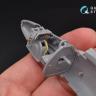 3D Декаль интерьера кабины He-162 для модели Tamiya QD48106