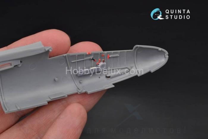 3D Декаль интерьера кабины He-162 для модели Tamiya QD48106