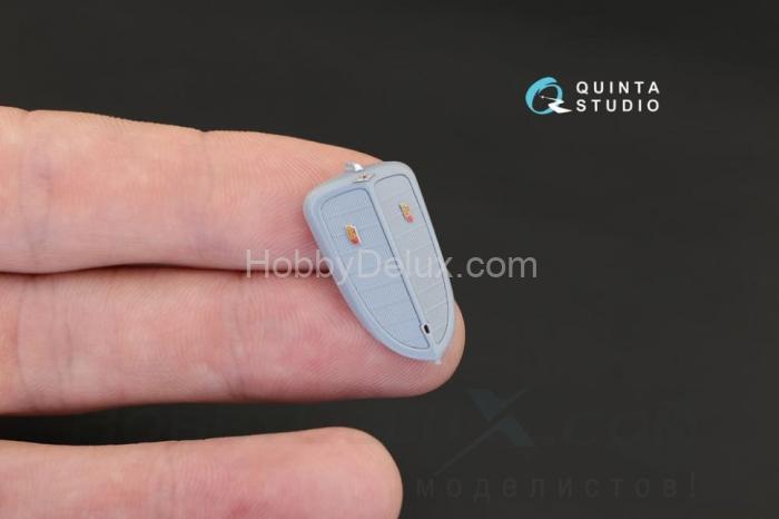 3D Декаль интерьера кабины для ГАЗ-М1 для модели Звезда QD35006