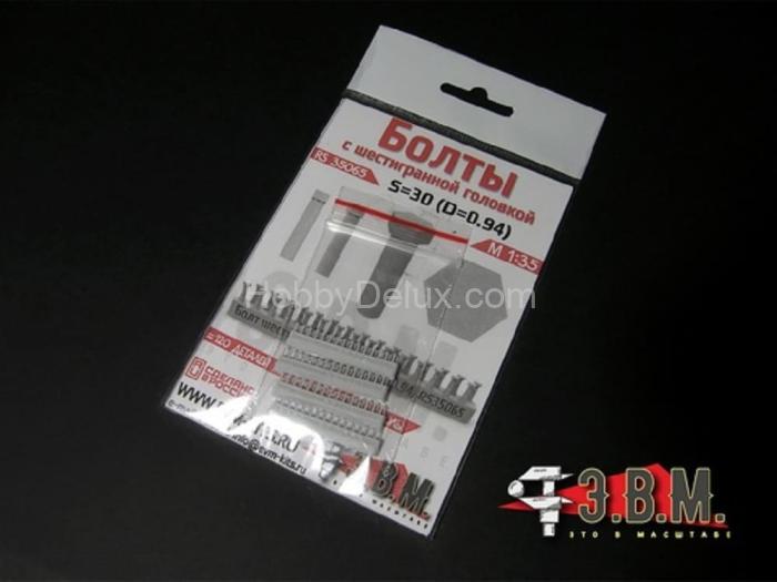 Болт шестигранный S - 30 (D = 0,94 мм) RS35065