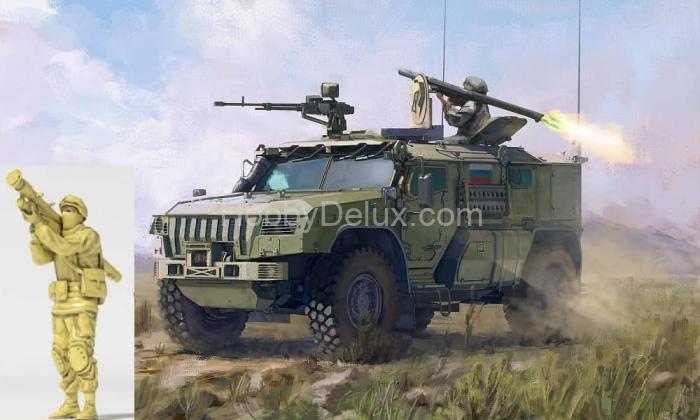 RPG-Model 35009 Российский бронеавтомобиль "Тайфун-ВДВ" К-4386-ПВО RPG35009