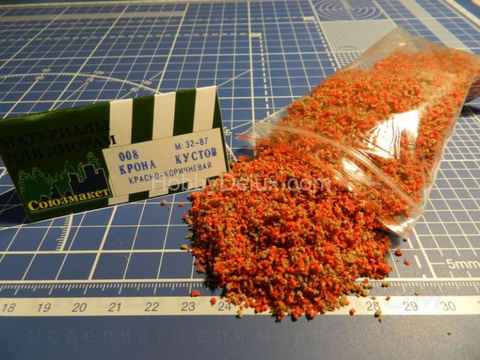 Крона кустов (красно-коричневая) SM008