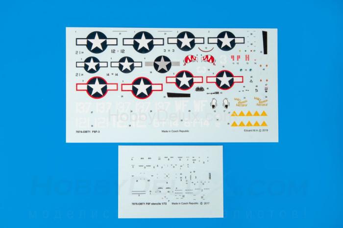 Американский истребитель Второй Мировой F6F-3 ED7074